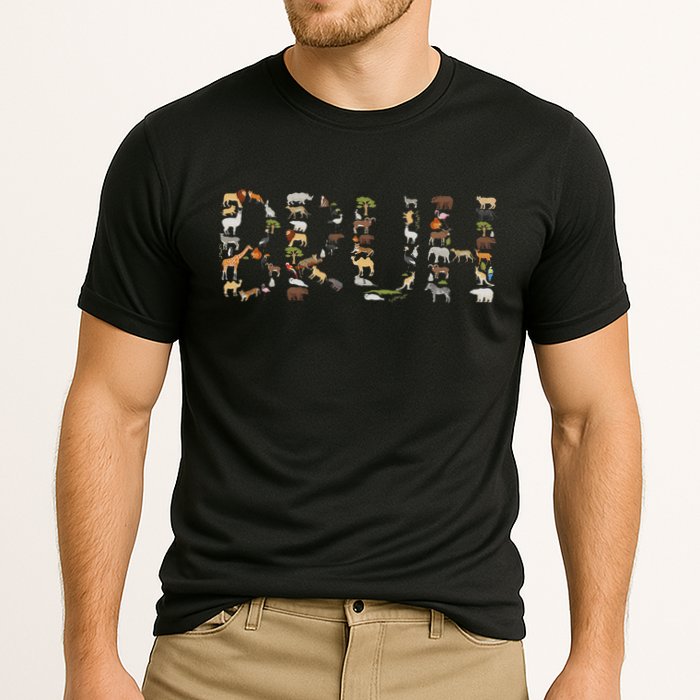 Safari Animals Wildlife Zookeeper Funny Bruh Ns Cooling Performance Crew T-Shirt