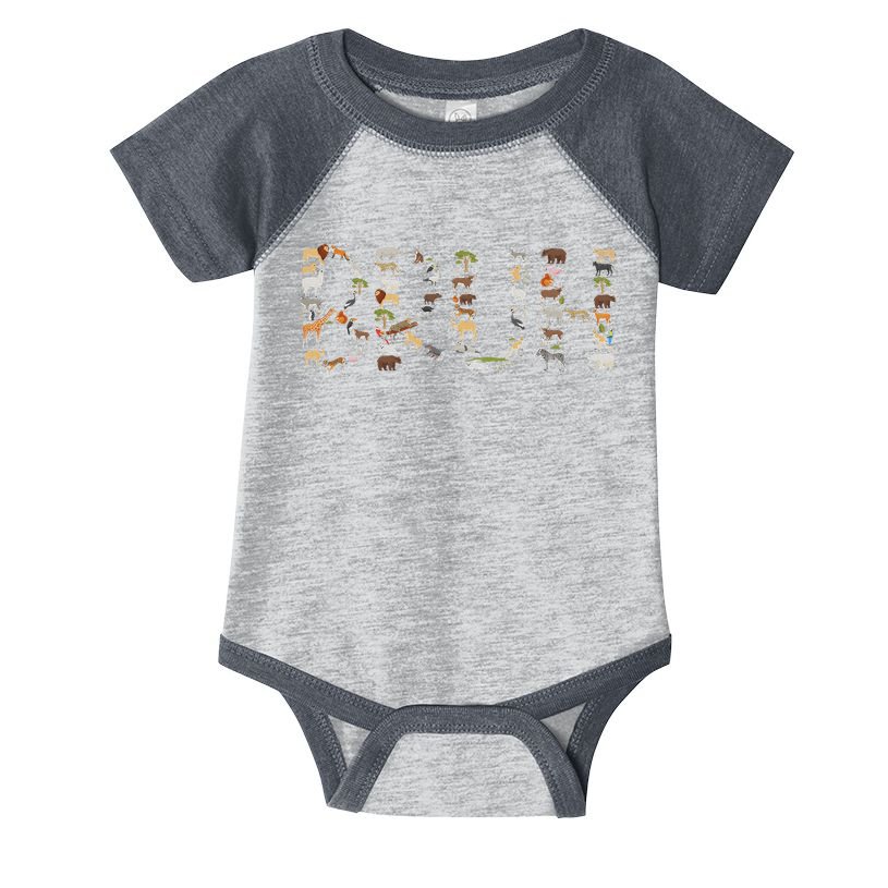Safari Animals Wildlife Zookeeper Funny Bruh Ns Infant Baby Jersey Bodysuit