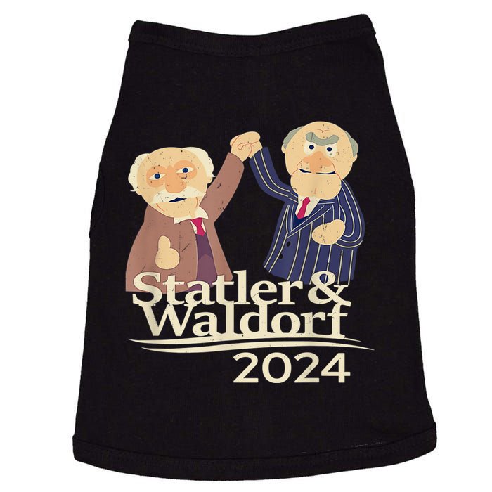 Statler And Waldorf Vintage Retro 2024 Design Doggie Tank