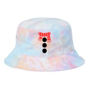 Snowman Adult Women White Snowman Costume Tie Dye Newport Bucket Hat