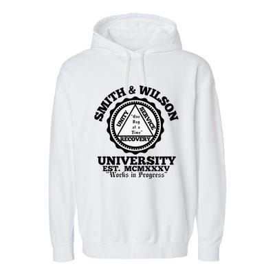 Smith And Wilson University One Day At A Time Garment-Dyed Fleece Hoodie