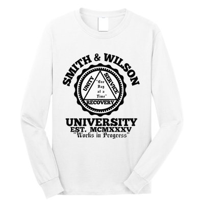 Smith And Wilson University One Day At A Time Long Sleeve Shirt