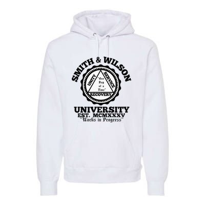 Smith And Wilson University One Day At A Time Premium Hoodie