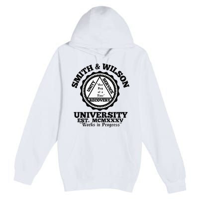 Smith And Wilson University One Day At A Time Premium Pullover Hoodie