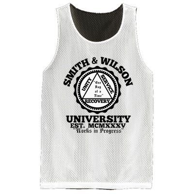 Smith And Wilson University One Day At A Time Mesh Reversible Basketball Jersey Tank