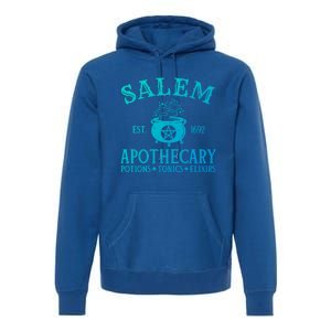 Salem Apothecary Witch Halloween Lazy Costume Gift Premium Hoodie