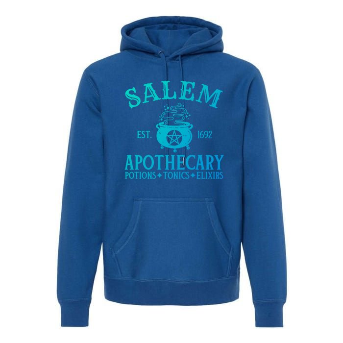 Salem Apothecary Witch Halloween Lazy Costume Gift Premium Hoodie