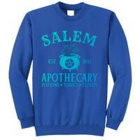 Salem Apothecary Witch Halloween Lazy Costume Gift Tall Sweatshirt