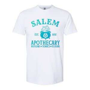 Salem Apothecary Witch Halloween Lazy Costume Gift Softstyle CVC T-Shirt