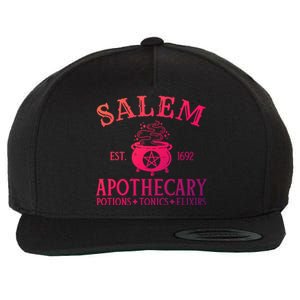 Salem Apothecary Witch Halloween Lazy Costume Gift Wool Snapback Cap