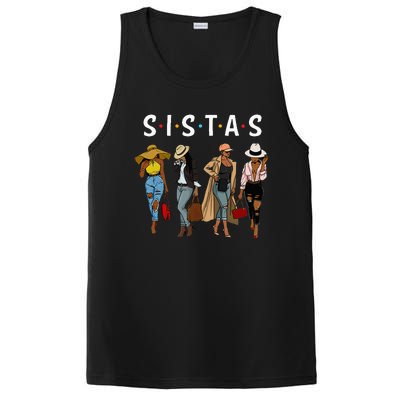 Sistas Afro Women Together Women  Women Birthday PosiCharge Competitor Tank