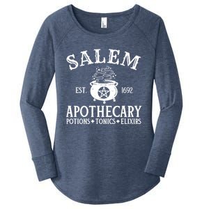 Salem Apothecary Witch Halloween Lazy Costume Cool Gift Women's Perfect Tri Tunic Long Sleeve Shirt