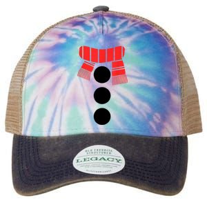 Snowman Adult Women White Snowman Costume Legacy Tie Dye Trucker Hat