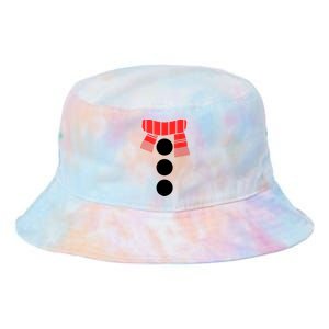 Snowman Adult Women White Snowman Costume Tie Dye Newport Bucket Hat