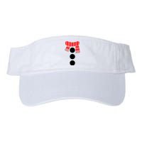 Snowman Adult Women White Snowman Costume Valucap Bio-Washed Visor