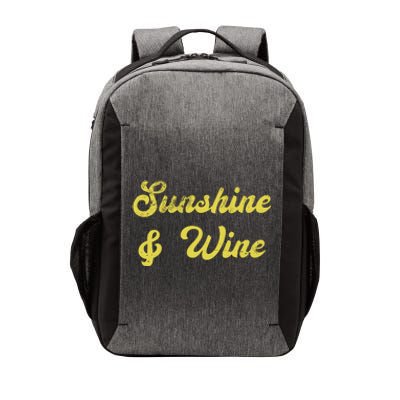 Sunshine And Wine Vector Backpack