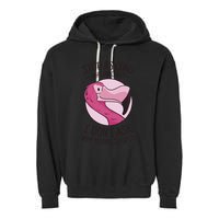Stop Asking Why I'm Crazy I Don't Ask Why You're Stupid Garment-Dyed Fleece Hoodie