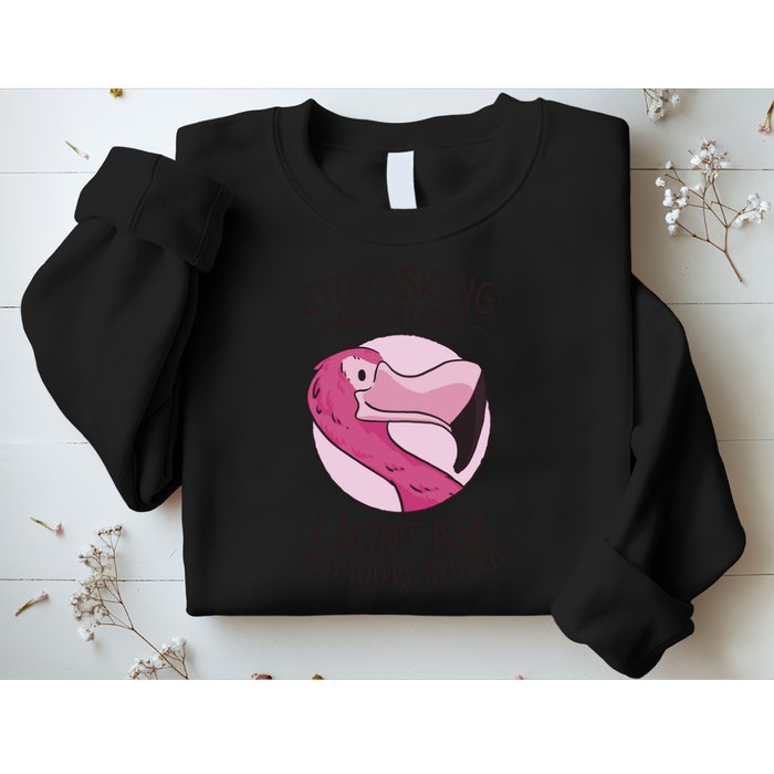 Stop Asking Why I'm Crazy I Don't Ask Why You're Stupid Sweatshirt