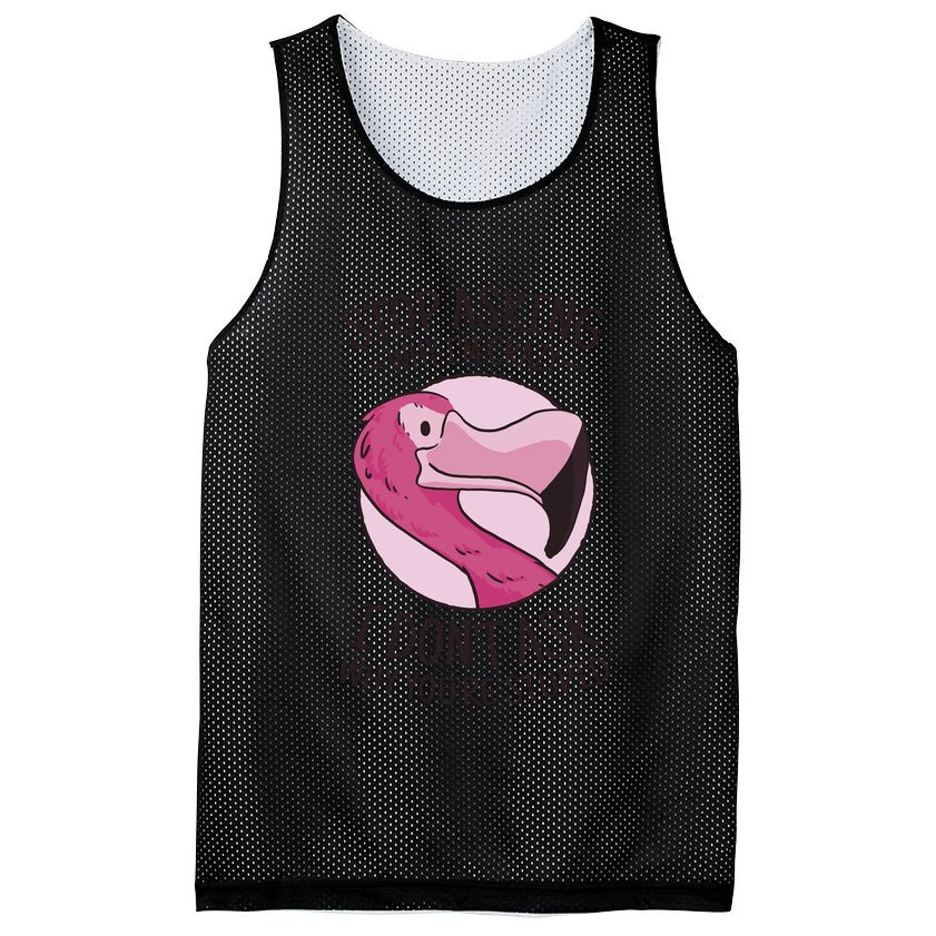 Stop Asking Why I'm Crazy I Don't Ask Why You're Stupid Mesh Reversible Basketball Jersey Tank