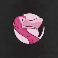 Stop Asking Why I'm Crazy I Don't Ask Why You're Stupid 25L Jumbo Tote