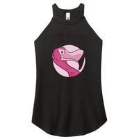 Stop Asking Why I'm Crazy I Don't Ask Why You're Stupid Women's Perfect Tri Rocker Tank