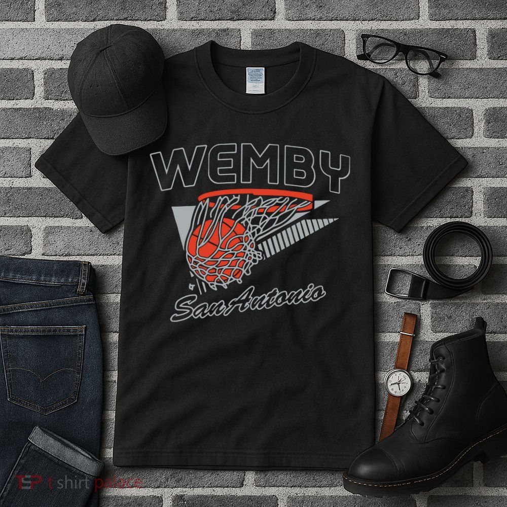 San Antonio Wemby Hoops Tall T-Shirt