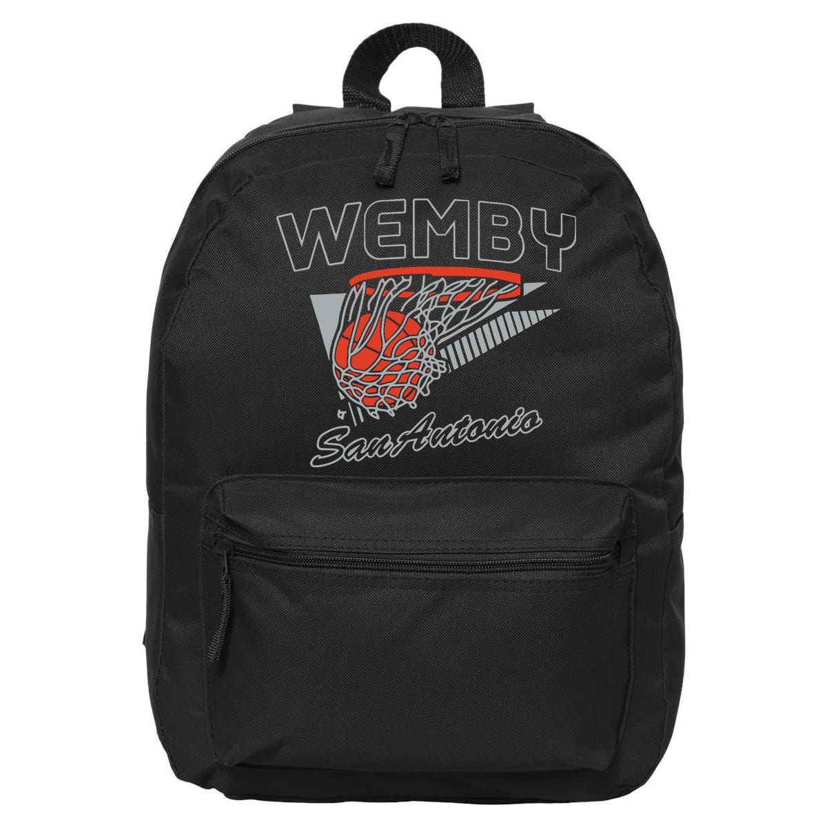 San Antonio Wemby Hoops 16 in Basic Backpack