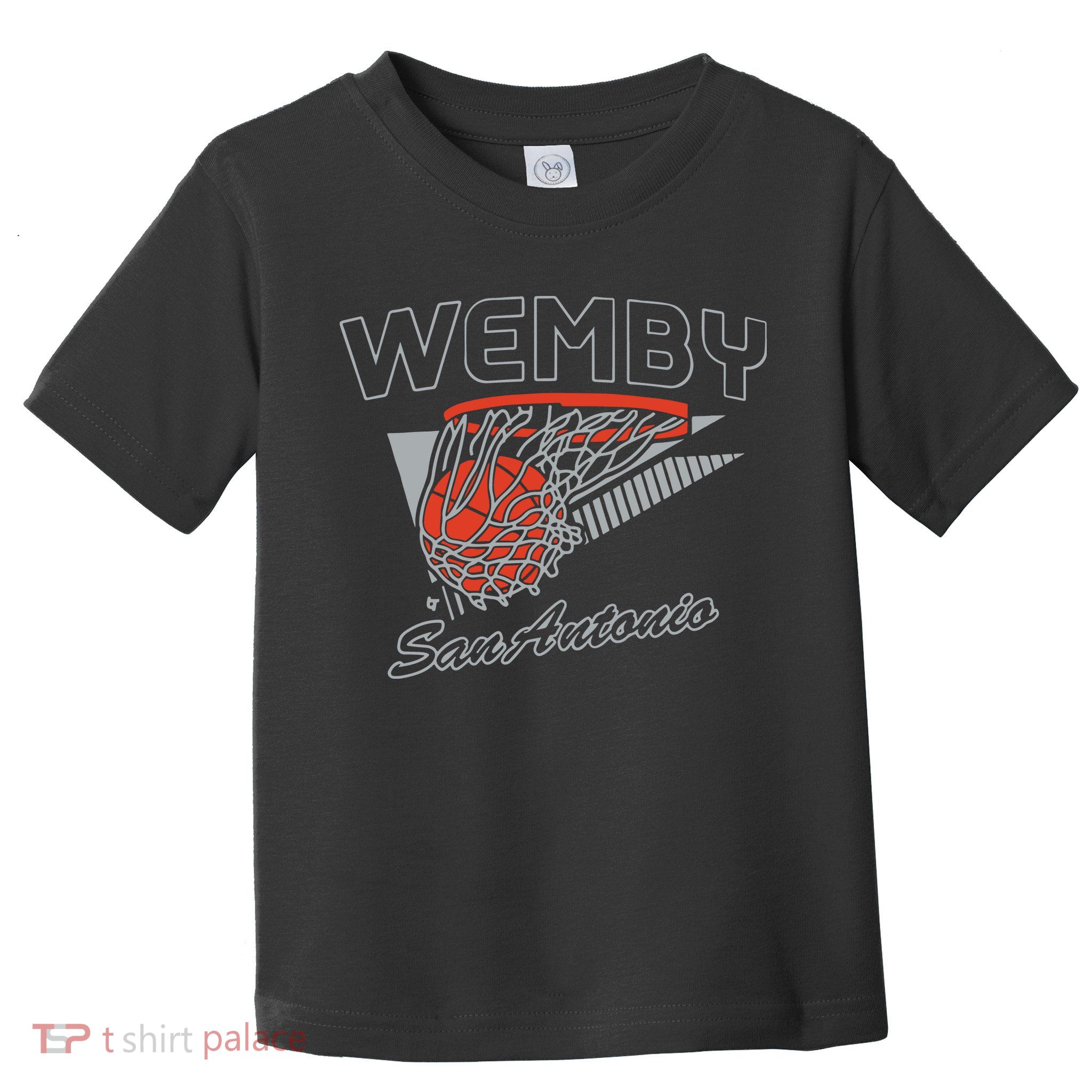 San Antonio Wemby Hoops Toddler T-Shirt