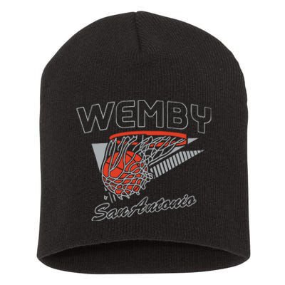 San Antonio Wemby Hoops Short Acrylic Beanie