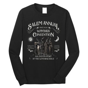 Salem Annual Witches Convention Witch Hours Since 1692 Long Sleeve Shirt