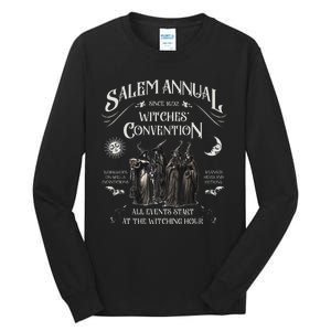 Salem Annual Witches Convention Witch Hours Since 1692 Tall Long Sleeve T-Shirt