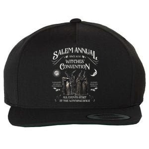 Salem Annual Witches Convention Witch Hours Since 1692 Wool Snapback Cap