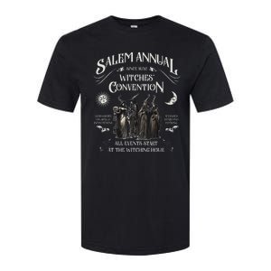 Salem Annual Witches Convention Witch Hours Since 1692 Softstyle CVC T-Shirt