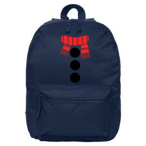 Snowman Adult White Snowman Costume 16 in Basic Backpack