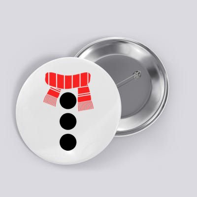 Snowman Adult White Snowman Costume Button