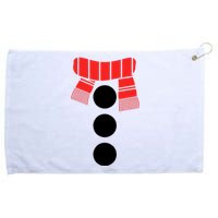 Snowman Adult White Snowman Costume Grommeted Golf Towel