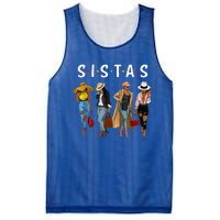 Sistas Afro Women Together Women Birthday Mesh Reversible Basketball Jersey Tank