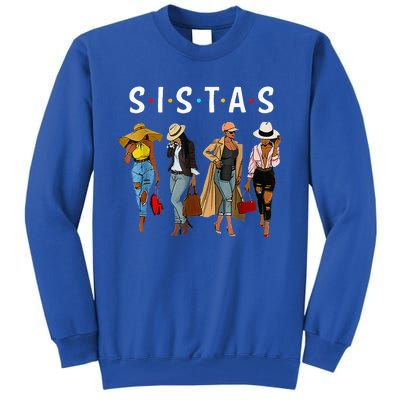 Sistas Afro Women Together Women Birthday Tall Sweatshirt