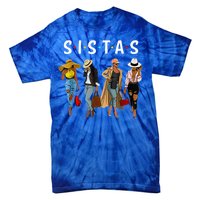 Sistas Afro Women Together Women Birthday Tie-Dye T-Shirt