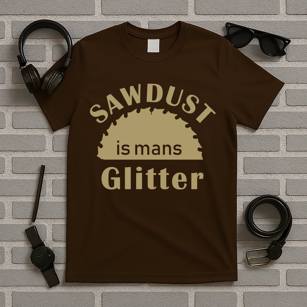 Sawdust Is Man Glitter T-Shirt