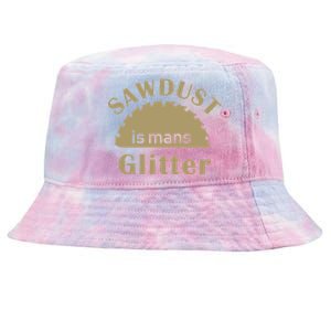 Sawdust Is Man Glitter Tie-Dyed Bucket Hat