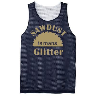 Sawdust Is Man Glitter Mesh Reversible Basketball Jersey Tank