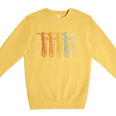 Saxophone Colors Premium Crewneck Sweatshirt