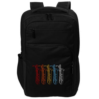 Saxophone Colors Impact Tech Backpack