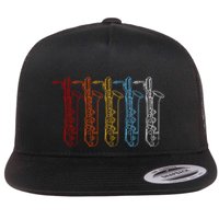 Saxophone Colors Flatbill Hat