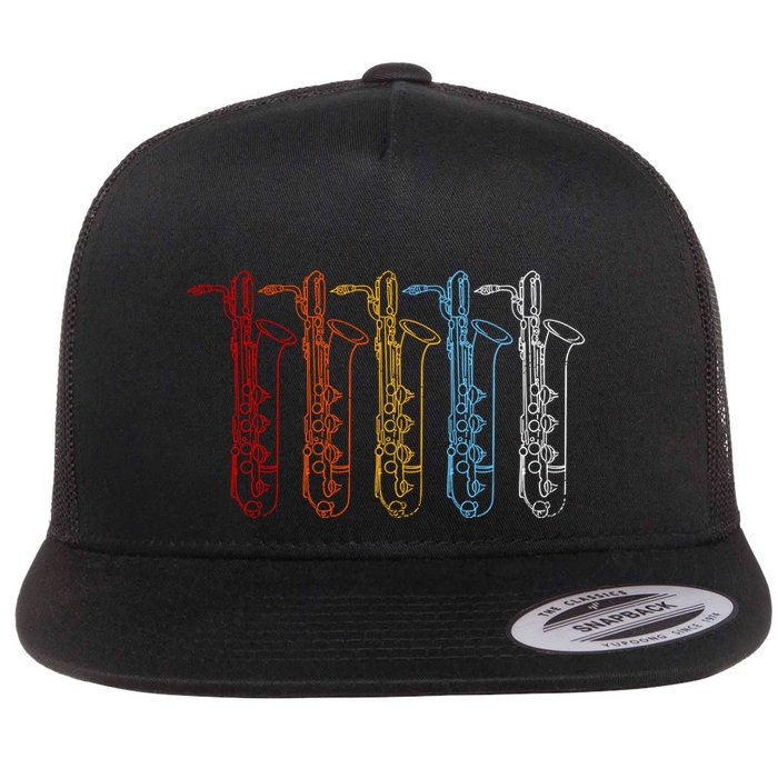 Saxophone Colors Flatbill Hat