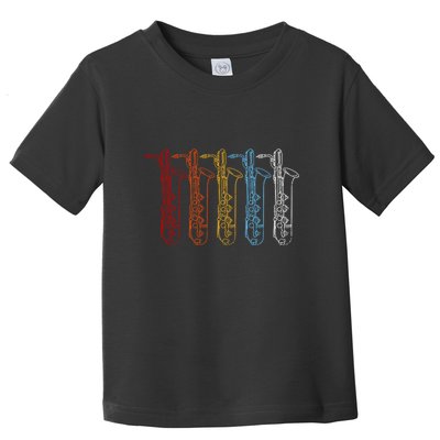 Saxophone Colors Toddler T-Shirt