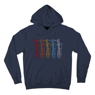 Saxophone Colors Hoodie