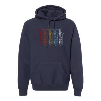 Saxophone Colors Premium Hoodie