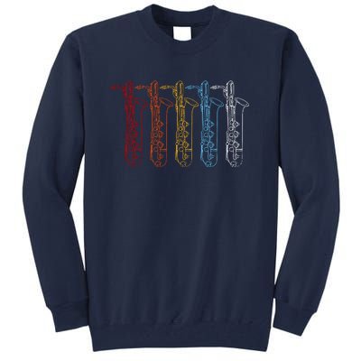 Saxophone Colors Tall Sweatshirt